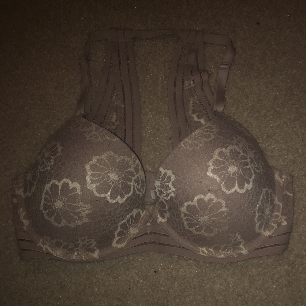 Pink bra